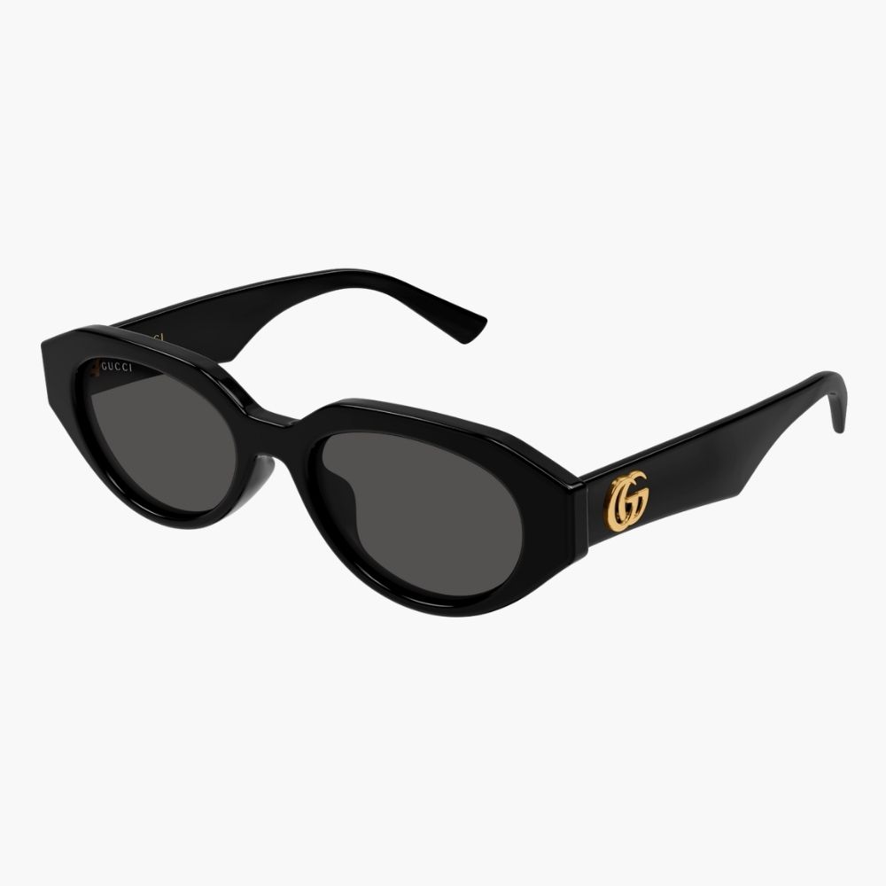 GUCCI｜GG2206SA-001 貓眼膠框太陽眼鏡/ 公司貨
