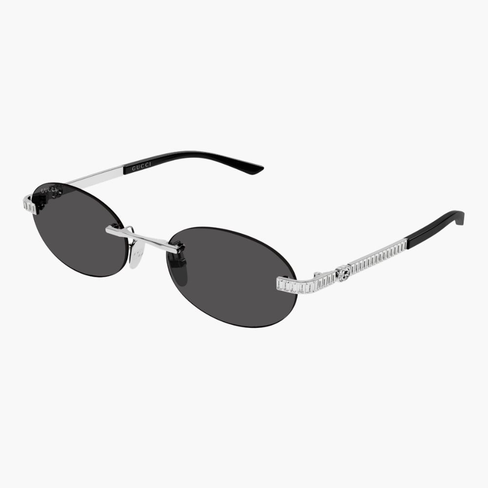 GUCCI｜GG2214S-002 橢圓形金屬太陽眼鏡/ 公司貨