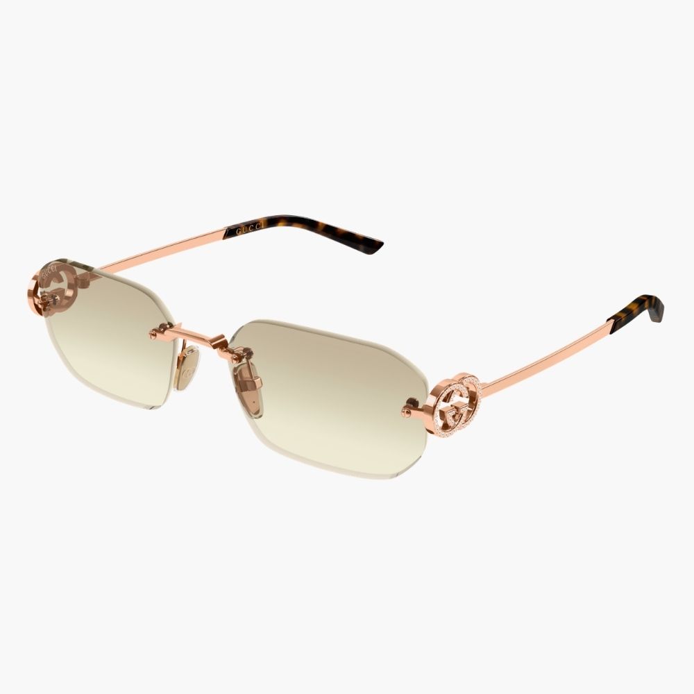 GUCCI｜GG2228S-004 方形無框太陽眼鏡/ 公司貨