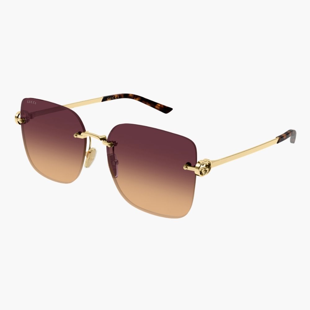 GUCCI｜GG2229SA-003 方形無框太陽眼鏡/ 公司貨