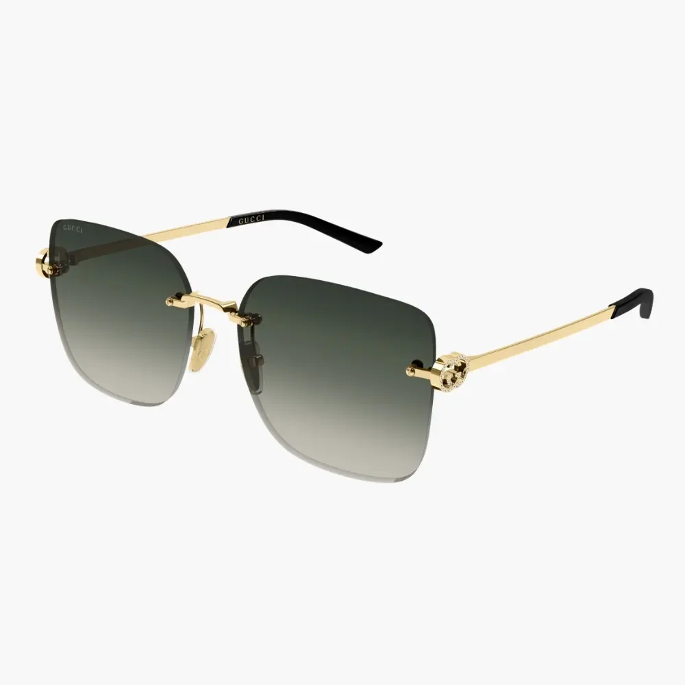 GUCCI｜GG2229SA-005 方形無框太陽眼鏡/ 公司貨
