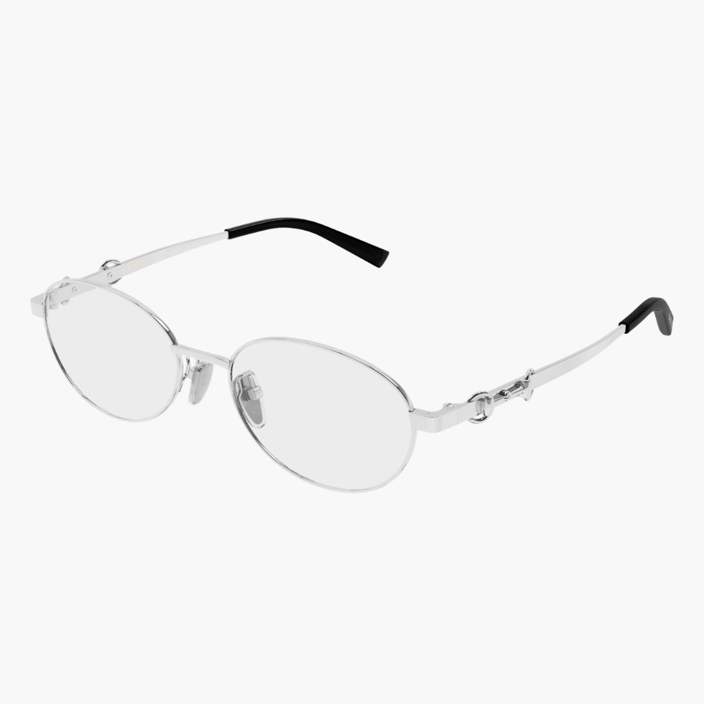 GUCCI｜GG2221OK-002 橢圓形金屬光學眼鏡/ 公司貨