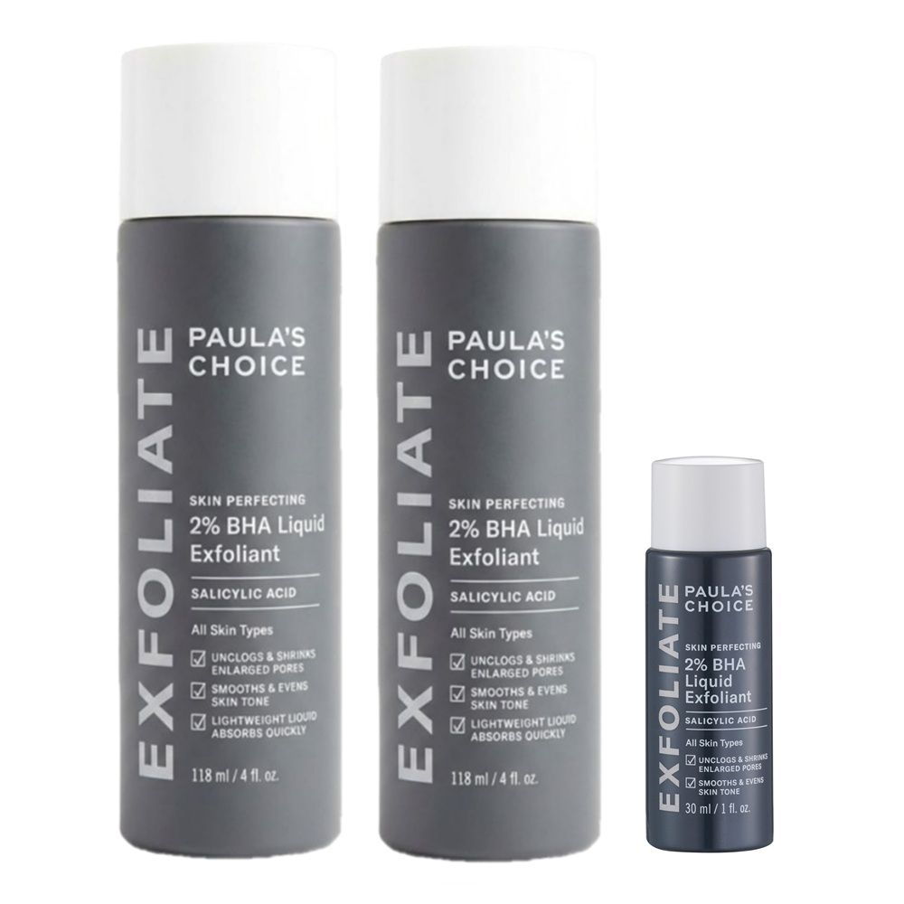 【Paula's Choice 寶拉珍選】2%水楊酸精華液118ml 兩入組 贈 水楊酸精華液30ml 公司貨