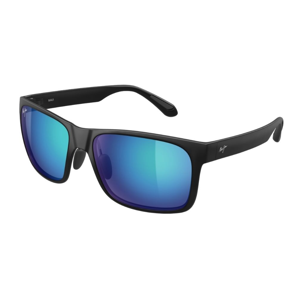 MAUI JIM｜MJ0358S-002 方形膠框偏光太陽眼鏡/ 公司貨