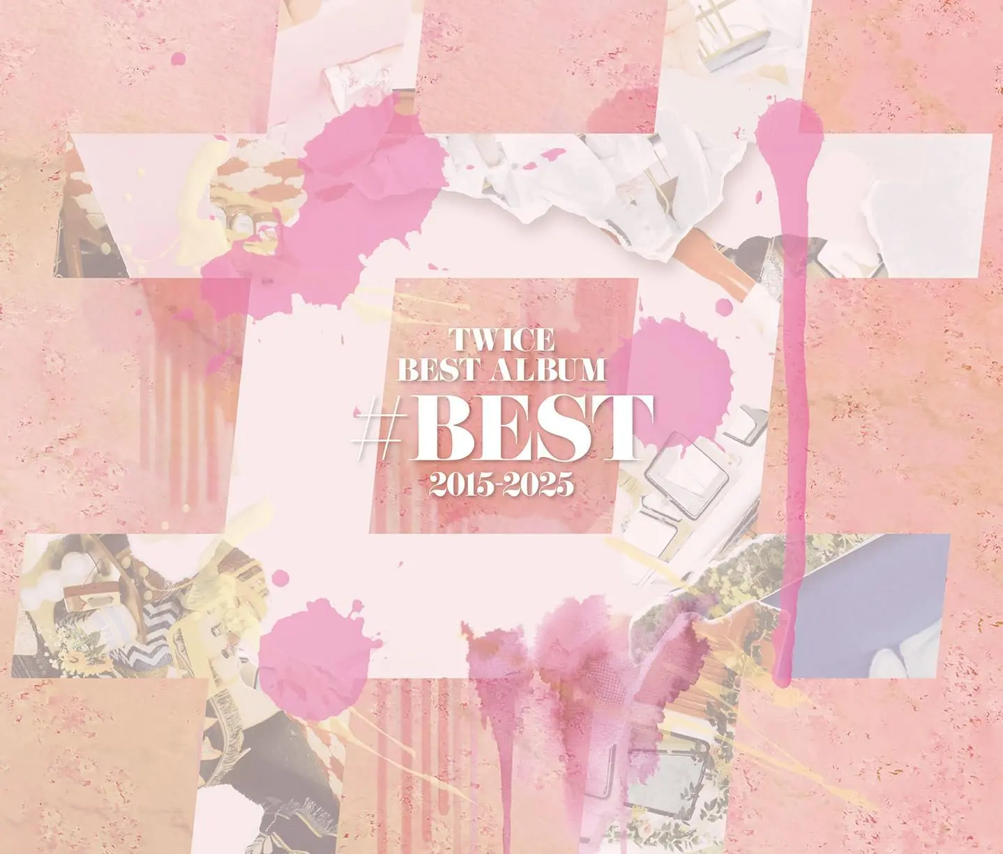 TWICE➤TWICE Best Album: #Best 2015-2025 (4CD/通常盤)