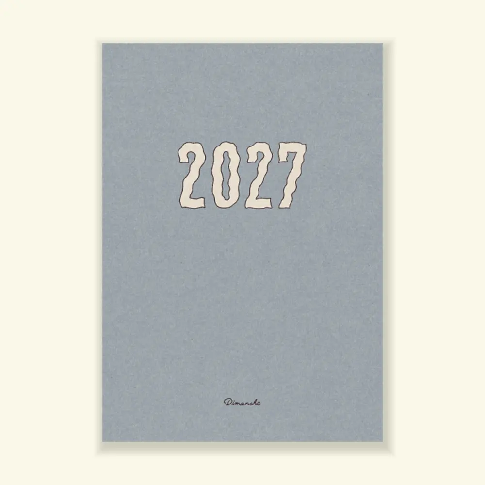 2027 Dimanche好好記/ 藍色