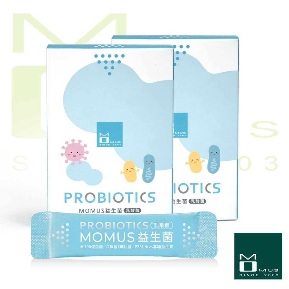 MOMUS 益生菌 (乳酸菌) 14包入/盒 (2盒)