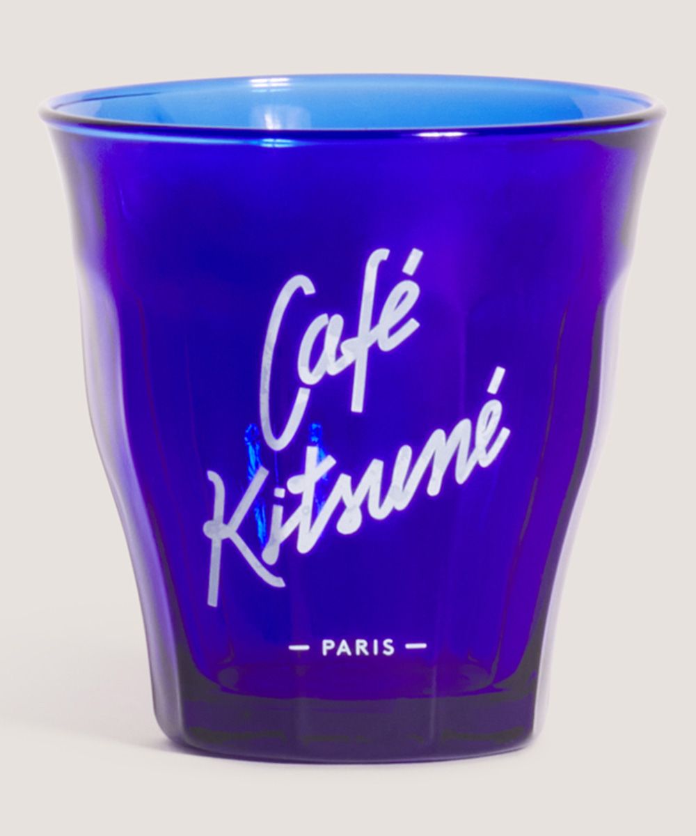 CAFÉ KITSUNÉ 單寧藍法國Duralex強化玻璃杯25CL