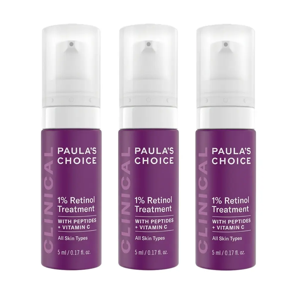 【Paulas Choice 寶拉珍選】1%A醇逆齡精華乳(各種膚質適用)5ml 三入組 公司貨