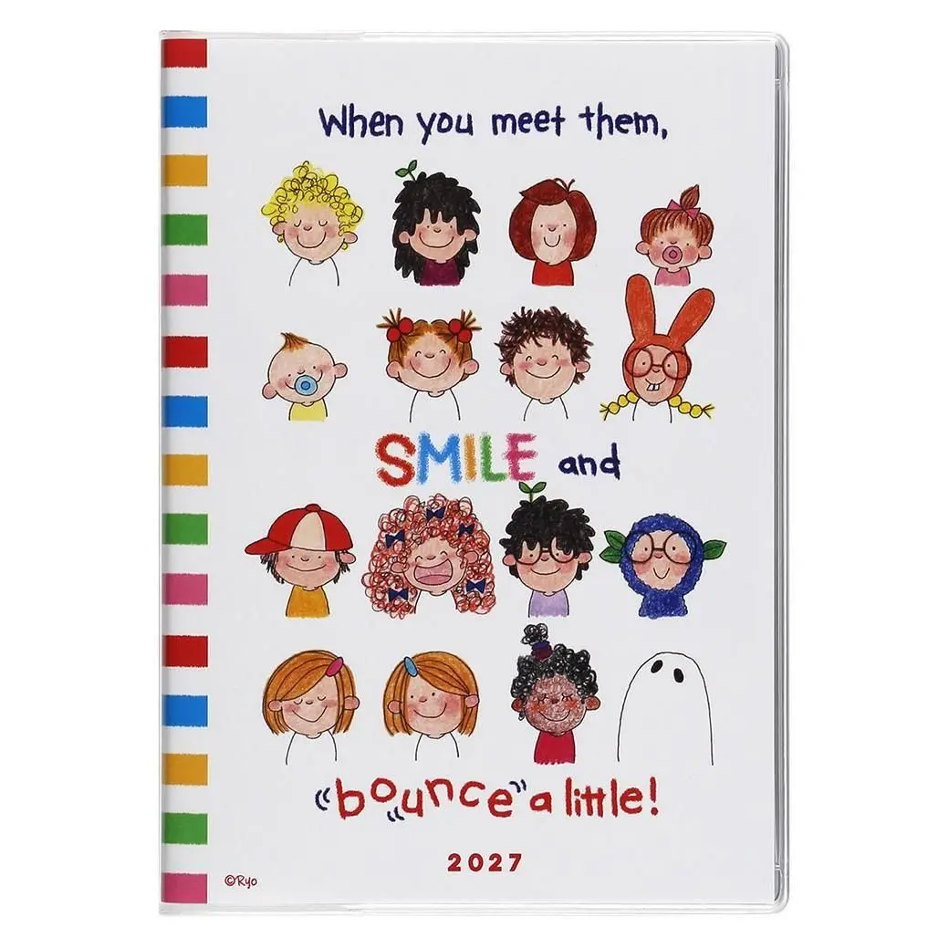 2027 日本 Greeting Life 週計畫手帳/ B6/ Coco/ Soft Cover/ 1