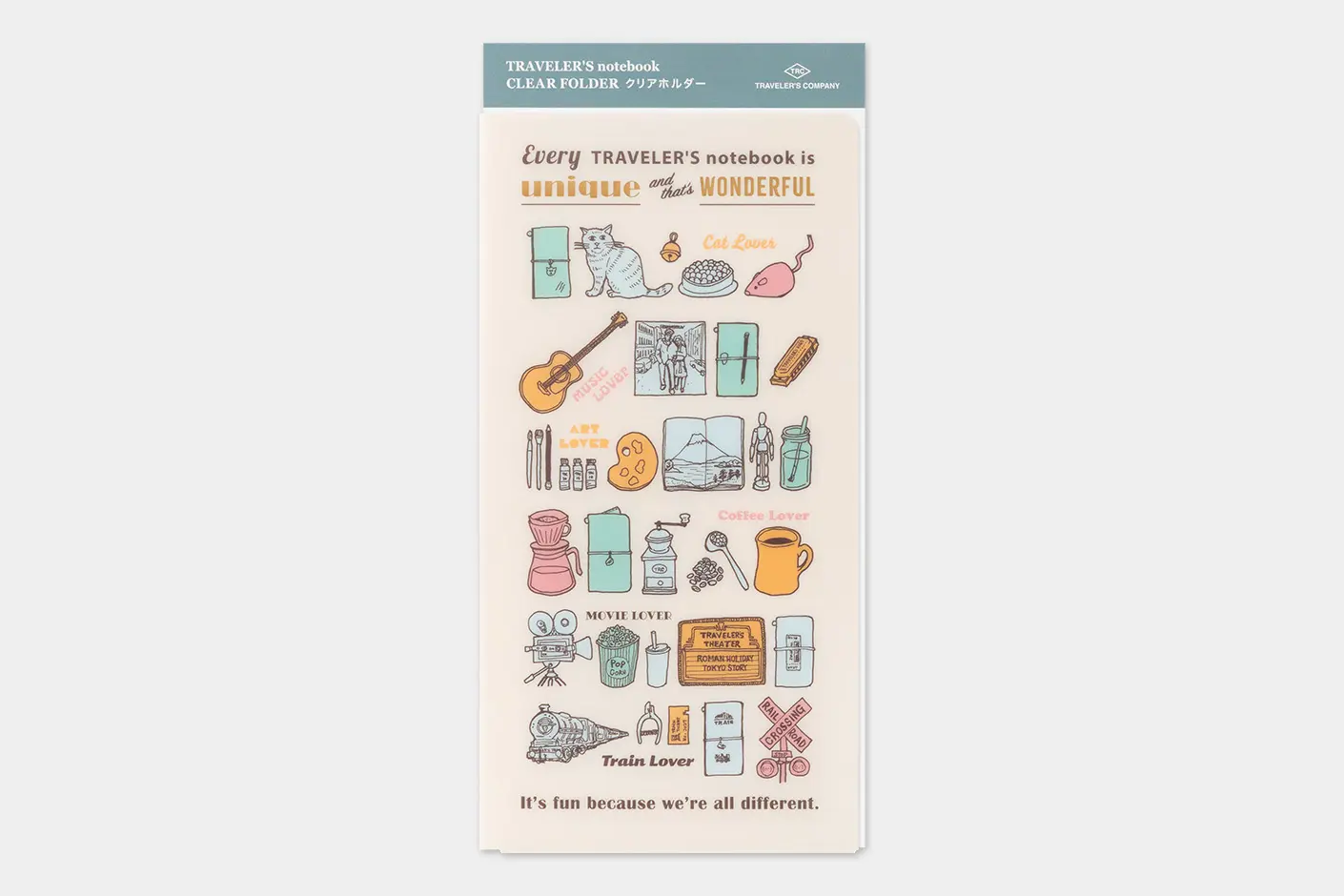 日本 TRAVELER'S COMPANY TRAVELER'S notebook 資料夾