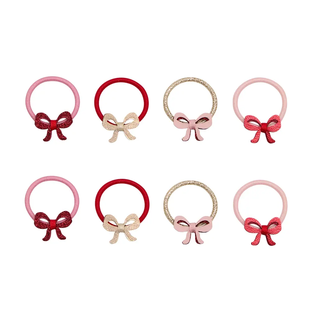 Mimi & Lula AW26甜蜜茶會/ 經典蝴蝶結迷你髮束/ 8入