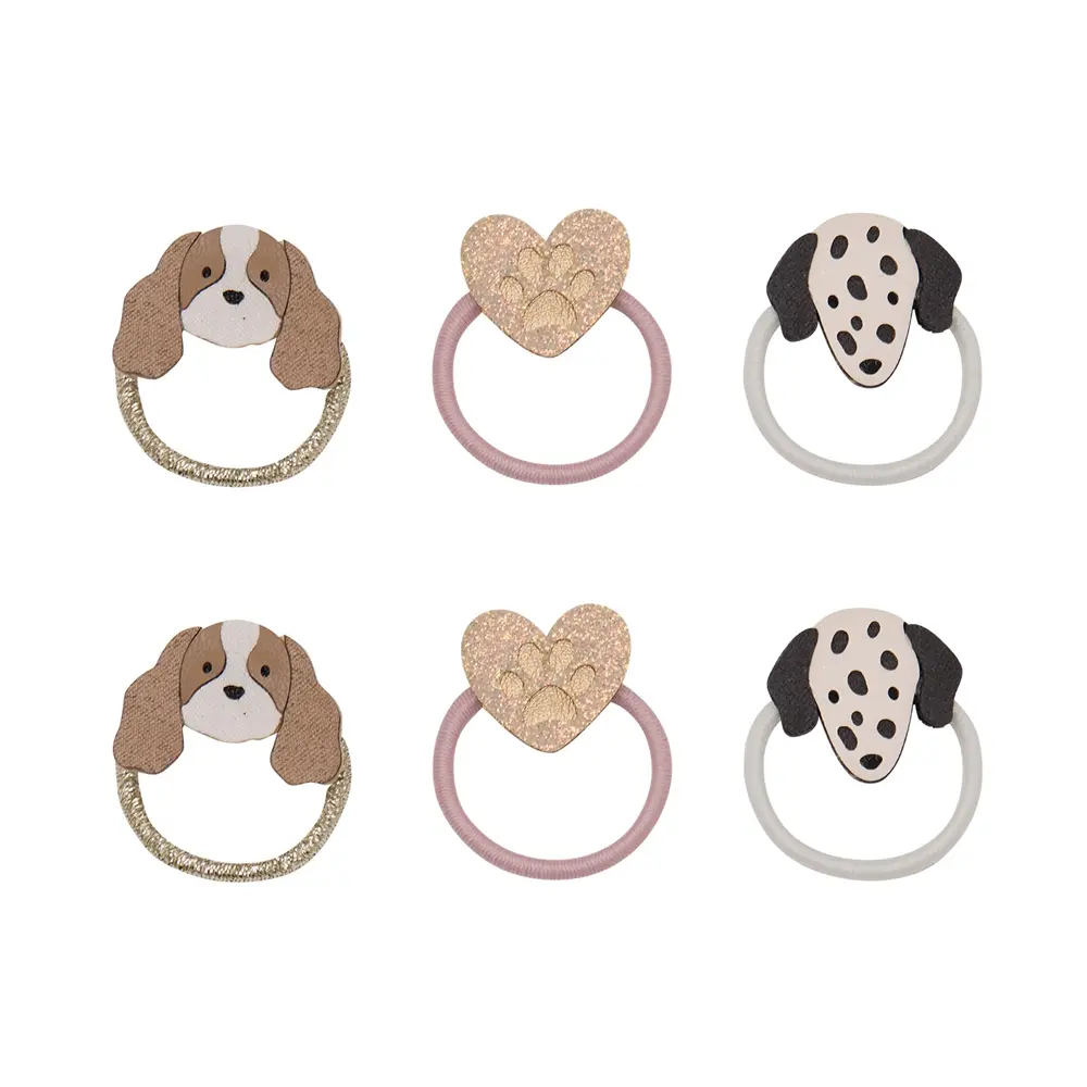 Mimi & Lula AW26森野奇遇/ 狗狗甜心迷你髮束/ 6入