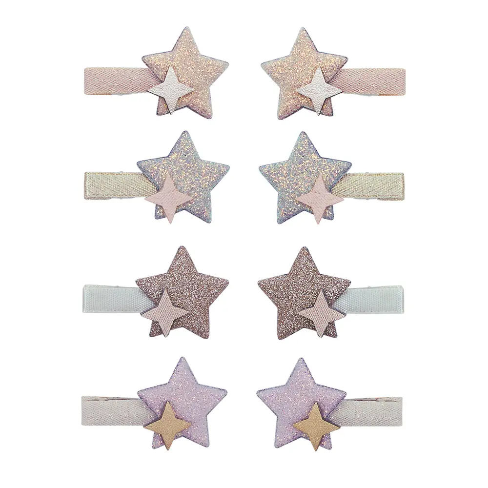 Mimi & Lula AW26芭蕾夢境/ 閃耀星星迷你髮夾/ 8入