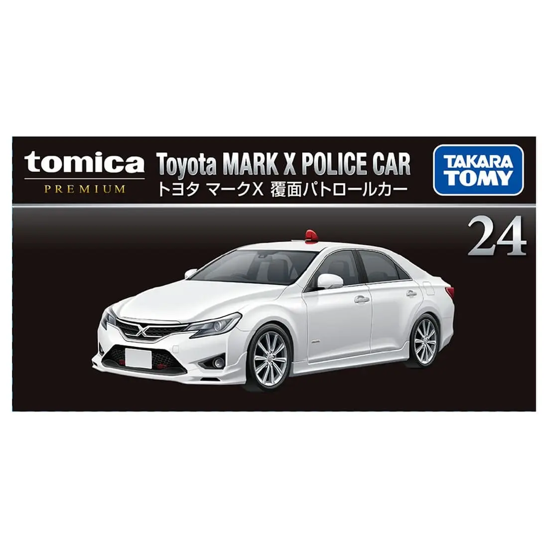 TOMICA小汽車/ PRM 24/ 豐田Mark X警車