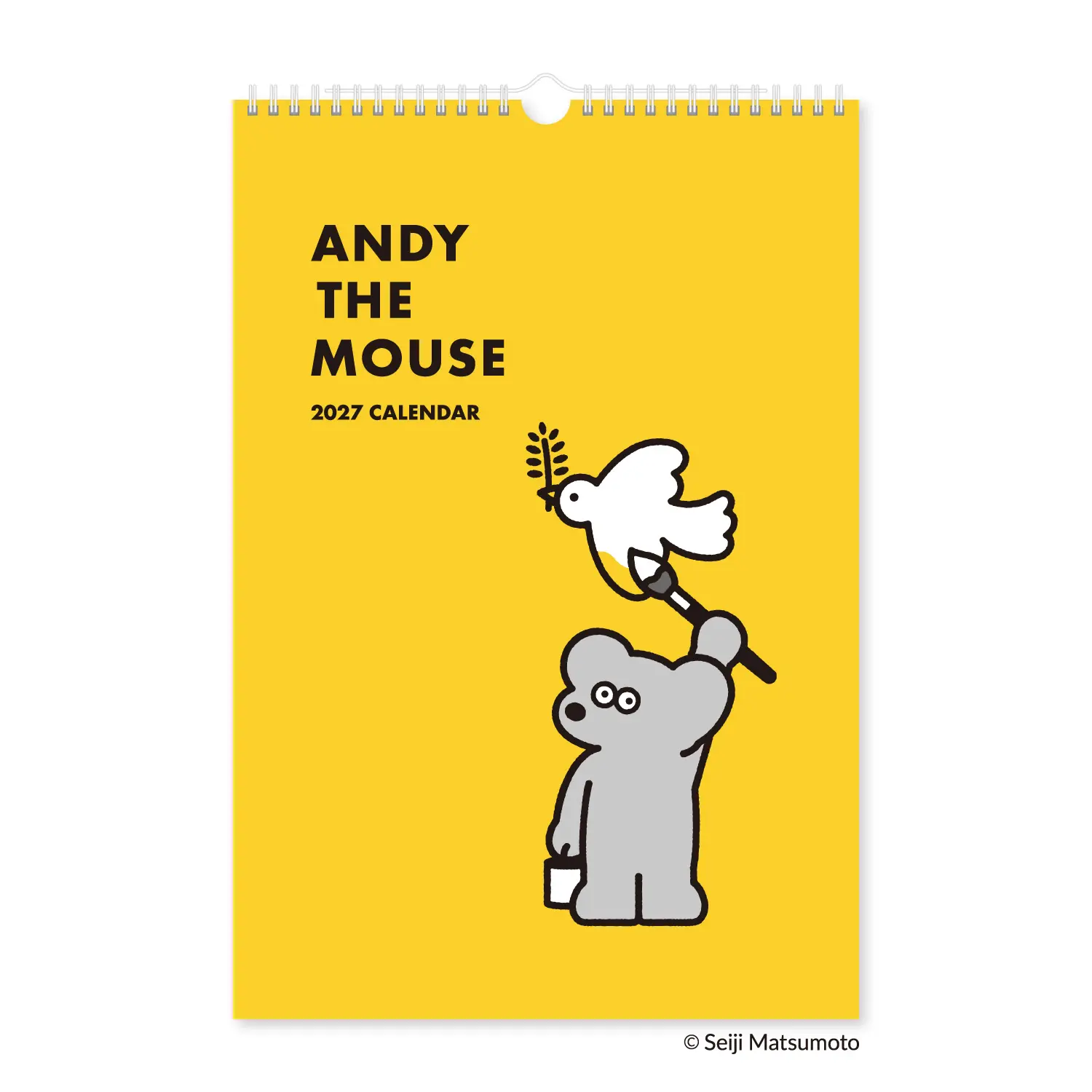 2027 日本 SHINNIPPON 掛曆/ Andy The Mouse