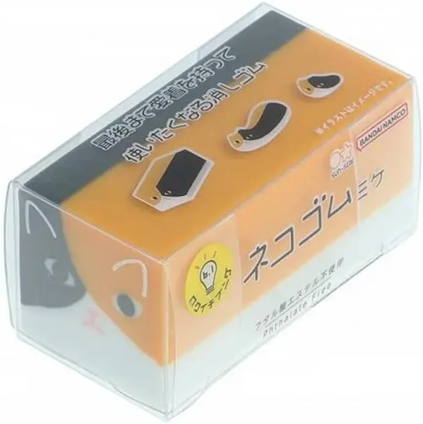 日本 sun-star 三花貓造型橡皮擦