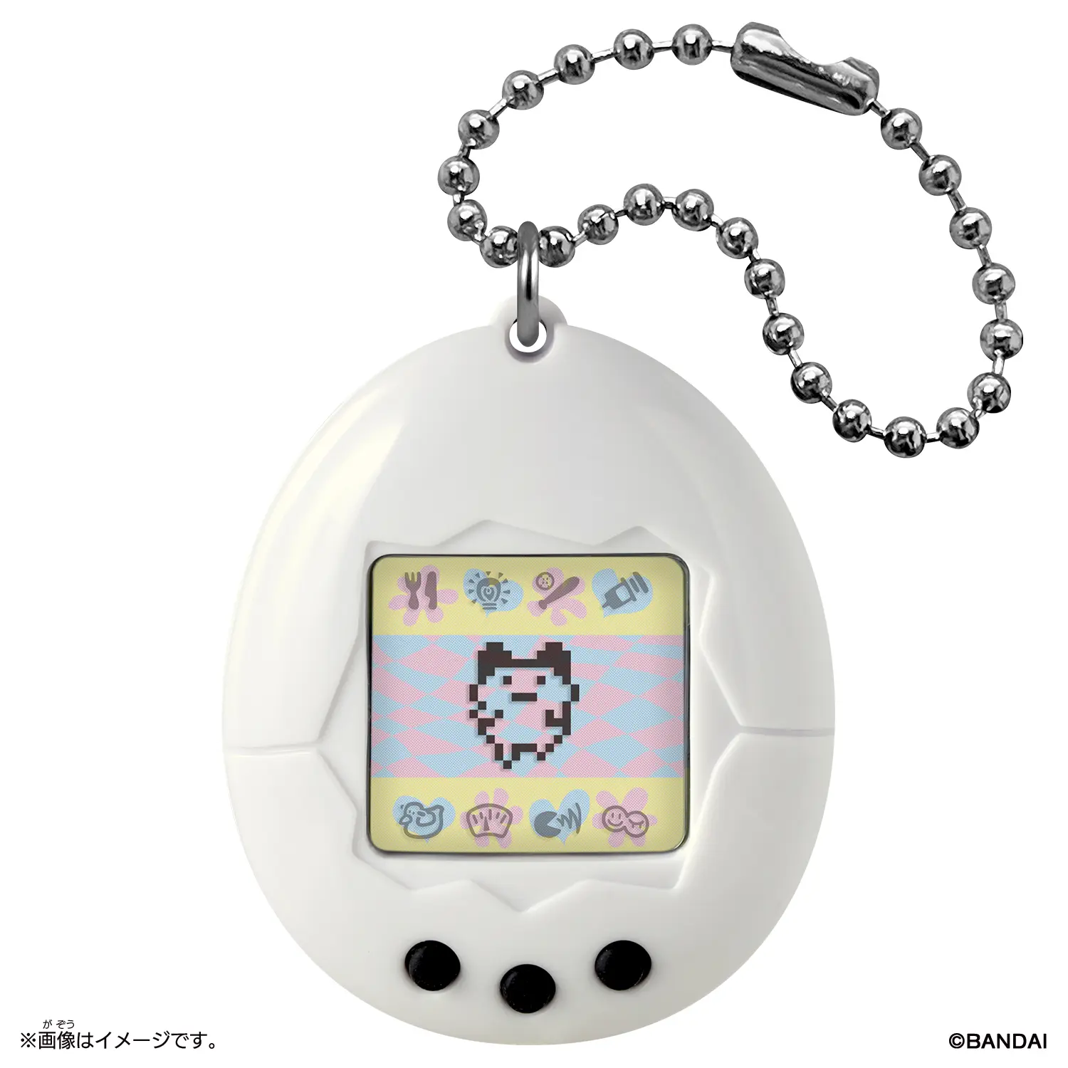 Tamagotchi塔麻歌子電子寵物/ 原創系列/ 30週年復刻白