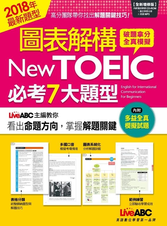 圖表解構New TOEIC必考7大題型（全新增修版） (電子書)