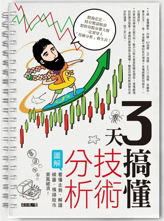 3天搞懂技術分析：看懂走勢、解讀線圖，橫掃股市乘風破浪！ (電子書)