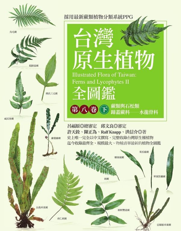 台灣原生植物全圖鑑第八卷（下）：蕨類與石松類　蹄蓋蕨科－－水龍骨科 (電子書)