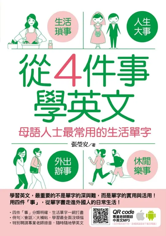 從4件事學英文：母語人士最常用的生活單字 (電子書)