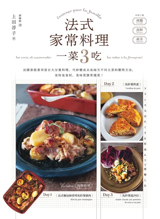 法式家常料理一菜3吃——法國家庭善用當日大分量料理，巧妙變成未來兩天不同主菜的聰明方法，省時省食材，美味更勝常備菜！ (電子書)