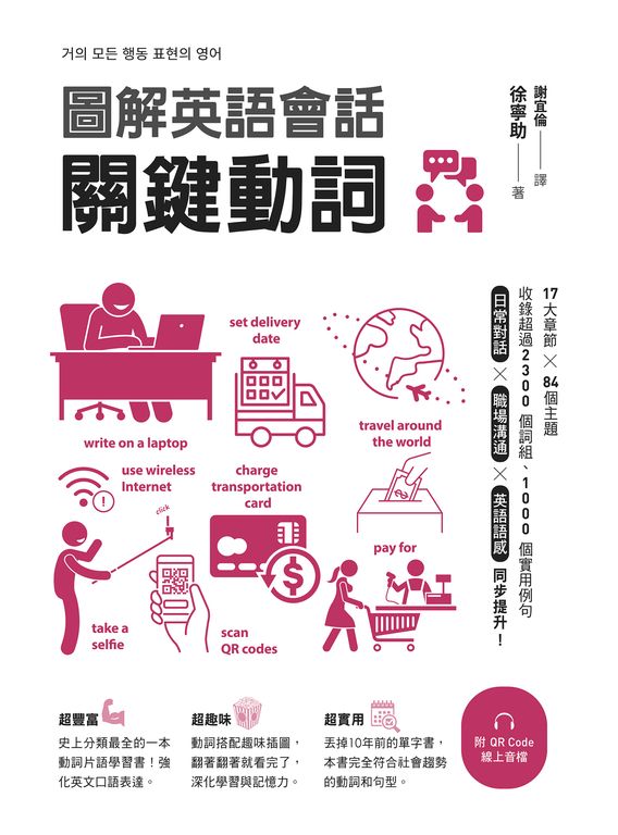 圖解英語會話關鍵動詞（附QR Code線上音檔） (電子書)