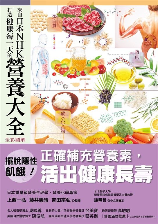 來自日本NHK 打造健康每一天的營養大全【全彩圖解】 (電子書)