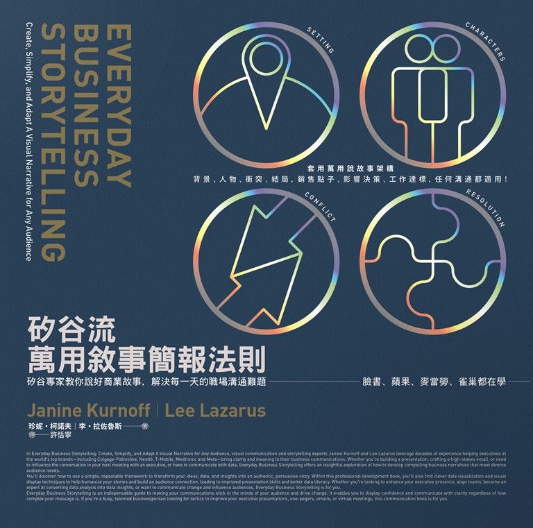 矽谷流萬用敘事簡報法則 (電子書)