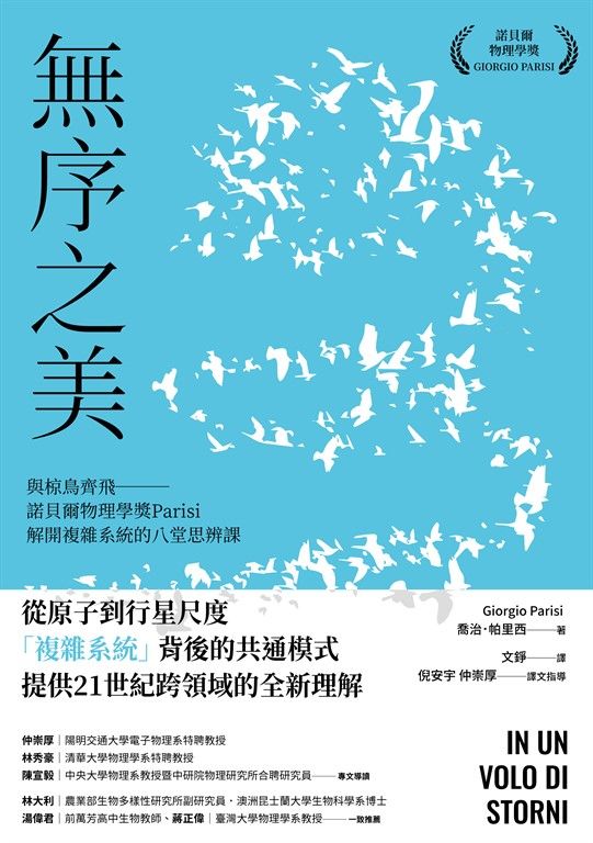 無序之美：與椋鳥齊飛【諾貝爾物理學獎Parisi解開複雜系統的八堂思辨課】 (電子書)