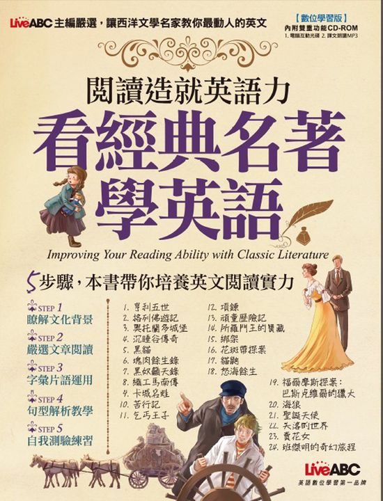 閱讀造就英語力 看經典名著學英語(附MP3檔) (電子書)