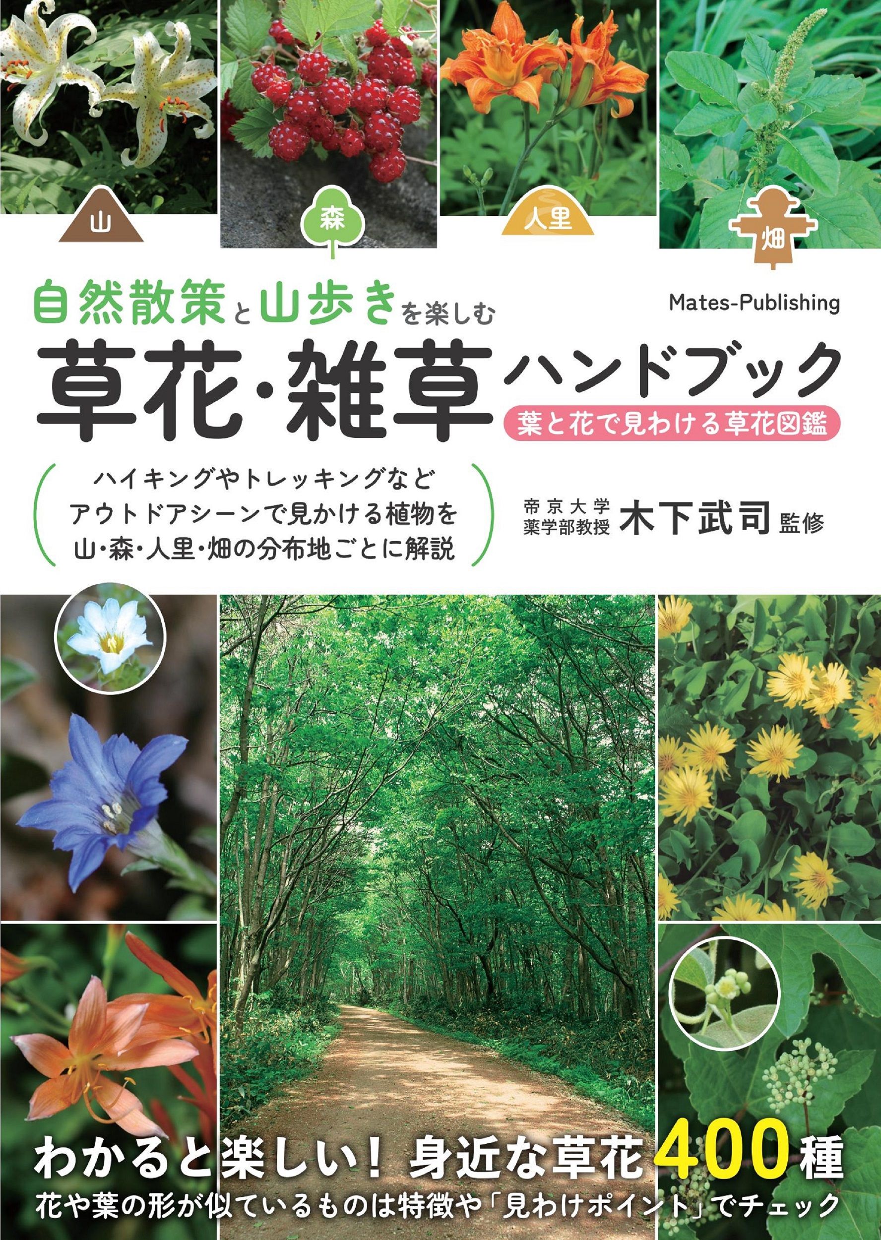 自然散策と山歩きを楽しむ草花・雑草ハンドブック