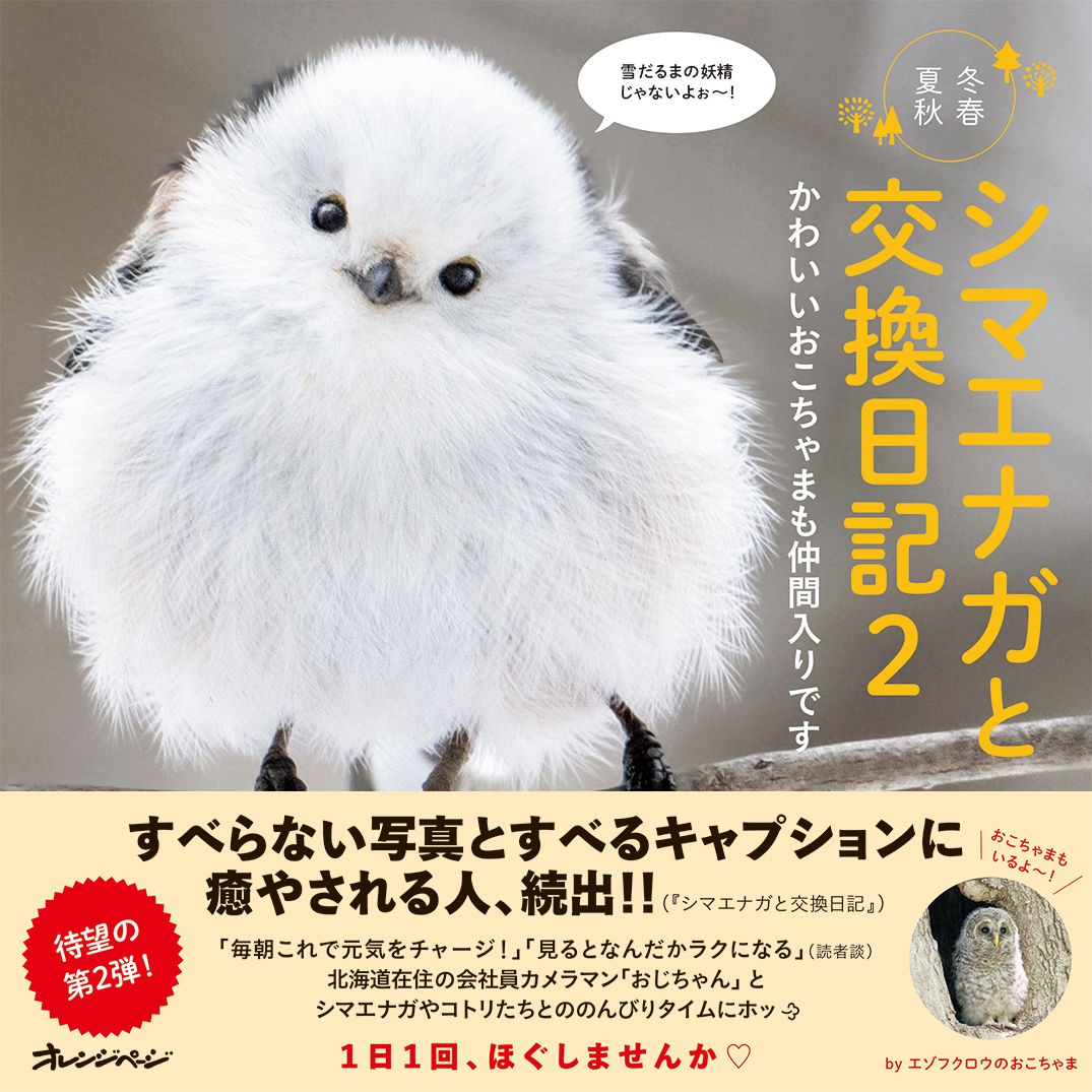 シマエナガと交換日記 2: かわいいおこちゃまも仲間入りです