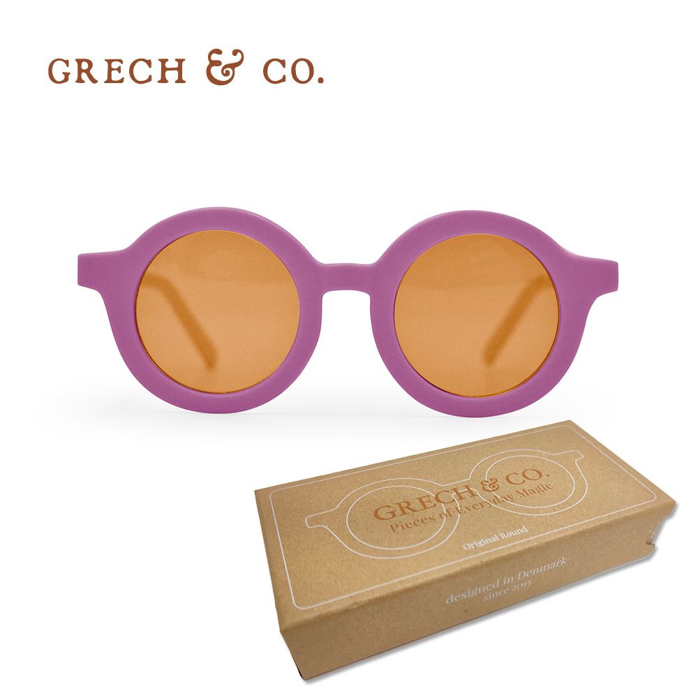 GrechCo. 經典兒童墨鏡二代紙盒款/ 兒童/ 葡萄紫