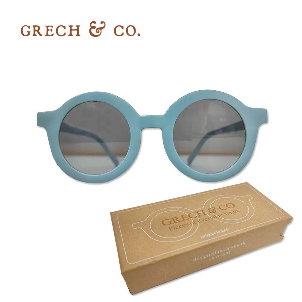 GrechCo. 經典兒童墨鏡二代紙盒款/ 兒童/ 海水藍