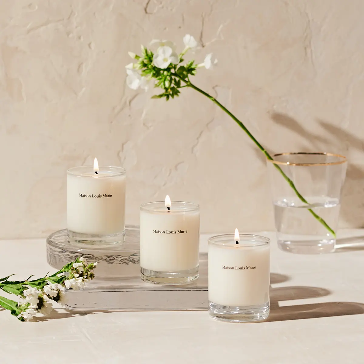 最受歡迎香味✦MAISON LOUIS MARIE 香氛蠟燭3入組/ Le Bouquet