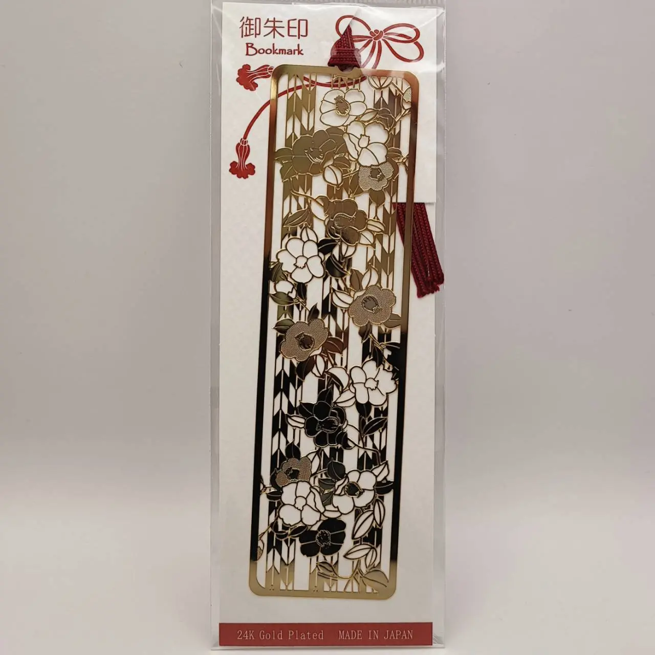 TOYO御朱印精雕書籤/ 椿