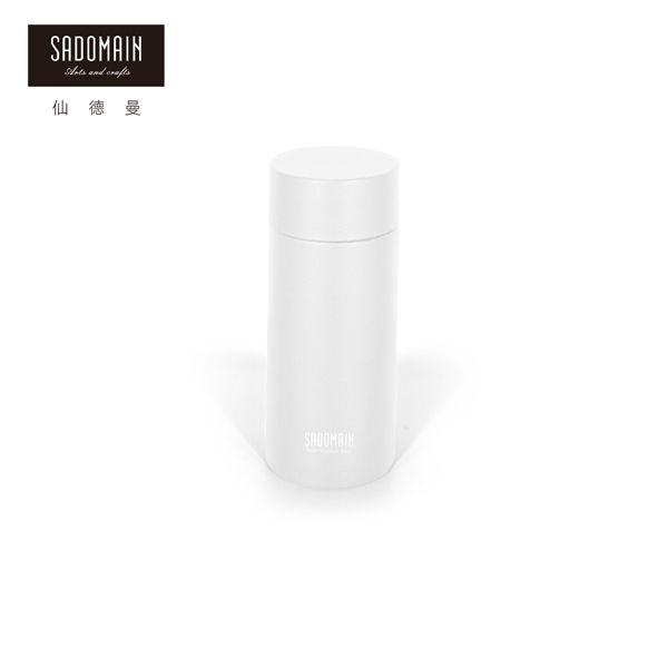 【SADOMAIN 仙德曼】316不鏽鋼袖珍保溫杯200ml-白色