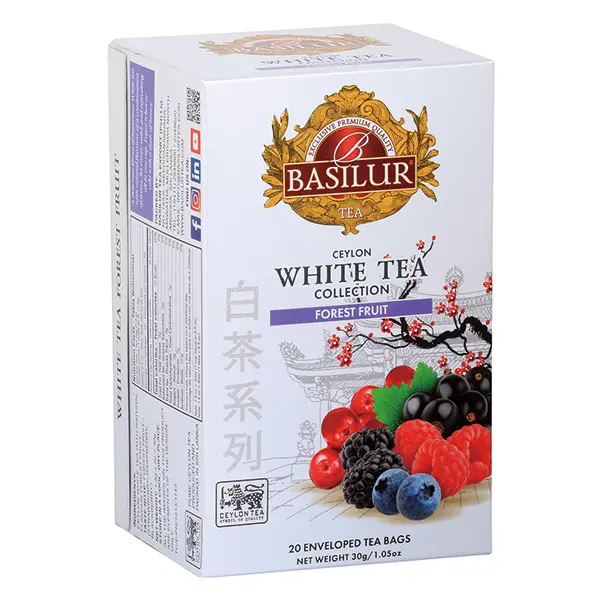 BASILUR水果風味茶包/ 白茶