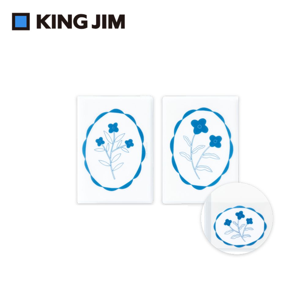 KING JIM HITOTOKI NOTE手帳筆記本 第3彈/ 護照尺寸/ 花朵