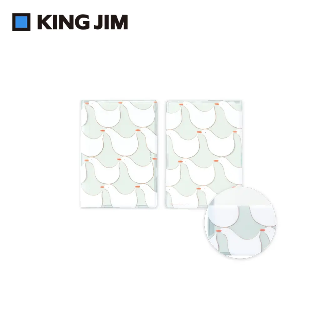 KING JIM HITOTOKI NOTE手帳筆記本 第3彈/ 護照尺寸/ 鴨鴨前進