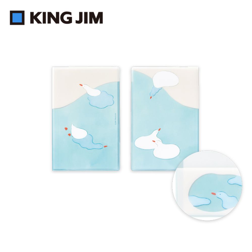 KING JIM HITOTOKI NOTE手帳筆記本 第3彈/ 漫畫尺寸/ 鴨鴨戲水