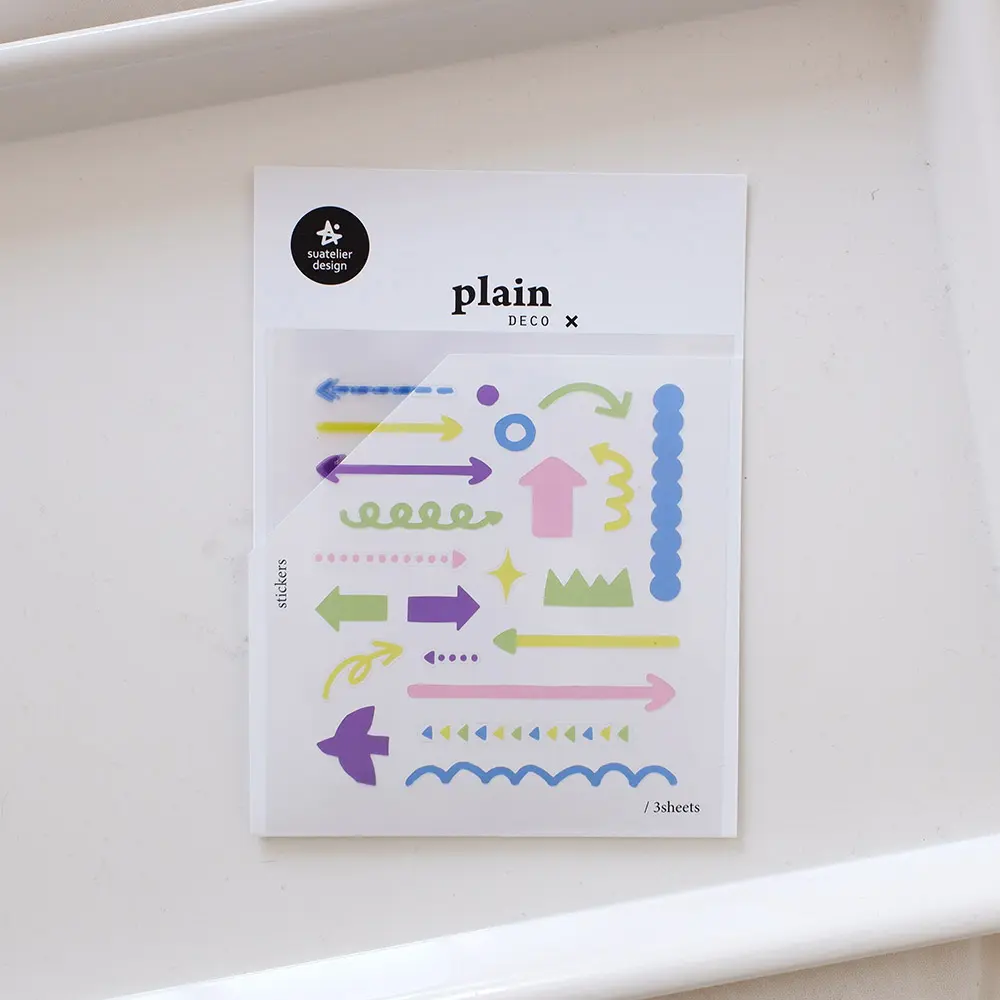 suatelier素材貼紙/ plain.73/ ＃1677
