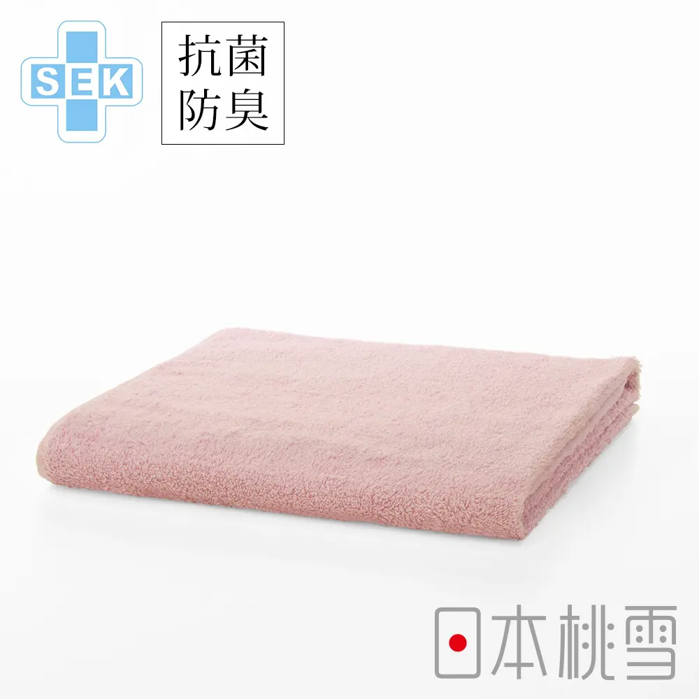 桃雪SEK抗菌防臭運動大毛巾/ 粉紅色