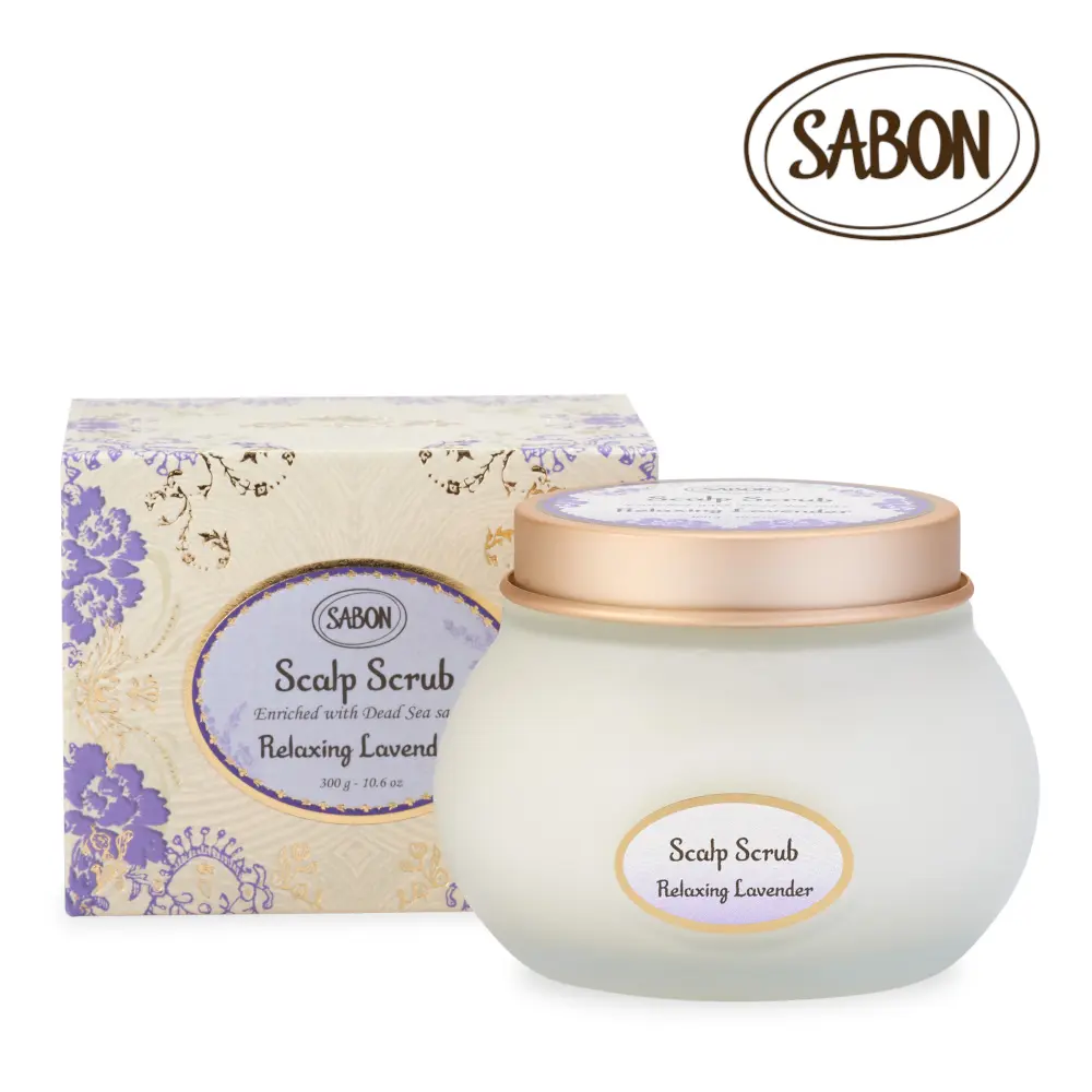 SABON 新升級 死海鹽頭皮磨砂膏