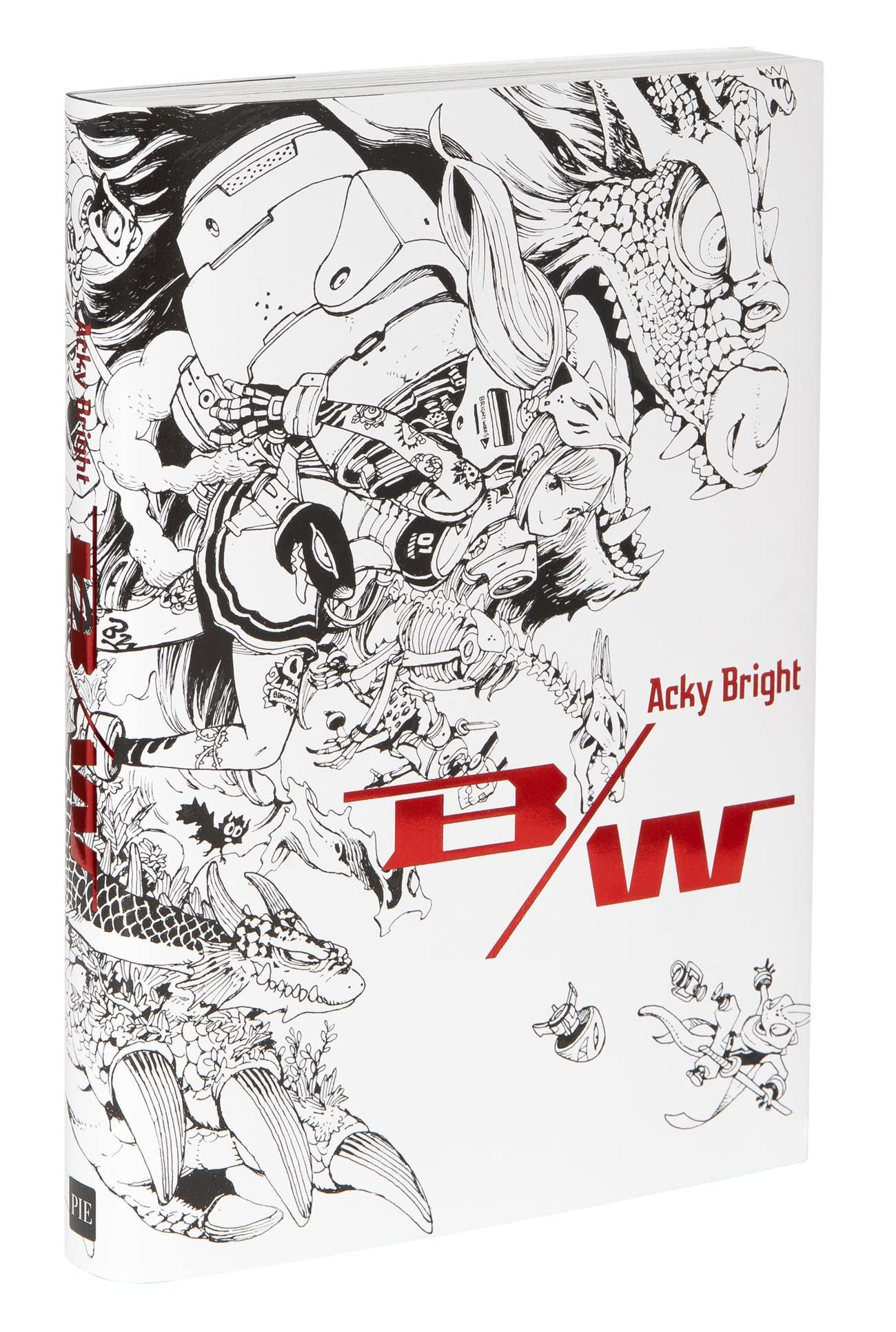 Acky Bright B/W (サイン入り+手書きイラス入り限定20冊+初版ポストカード入り)