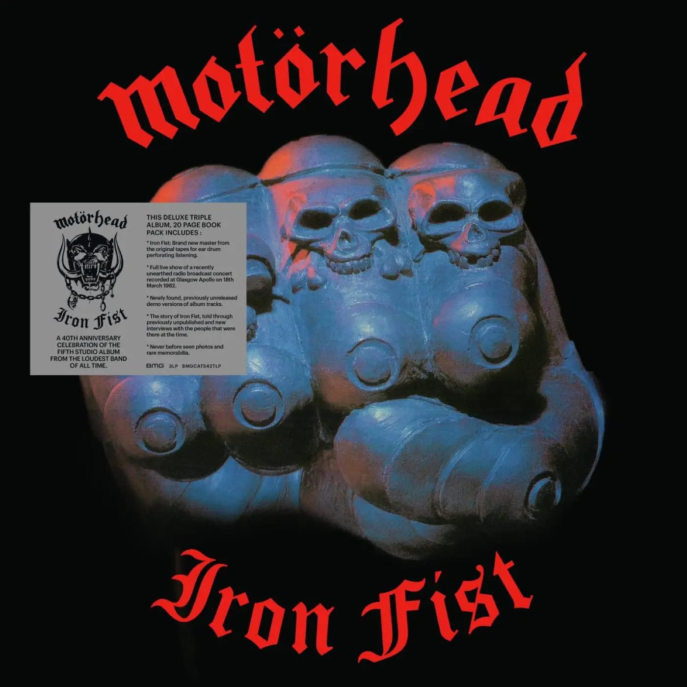 Iron Fist (3LP/40th Anniversary Edition)