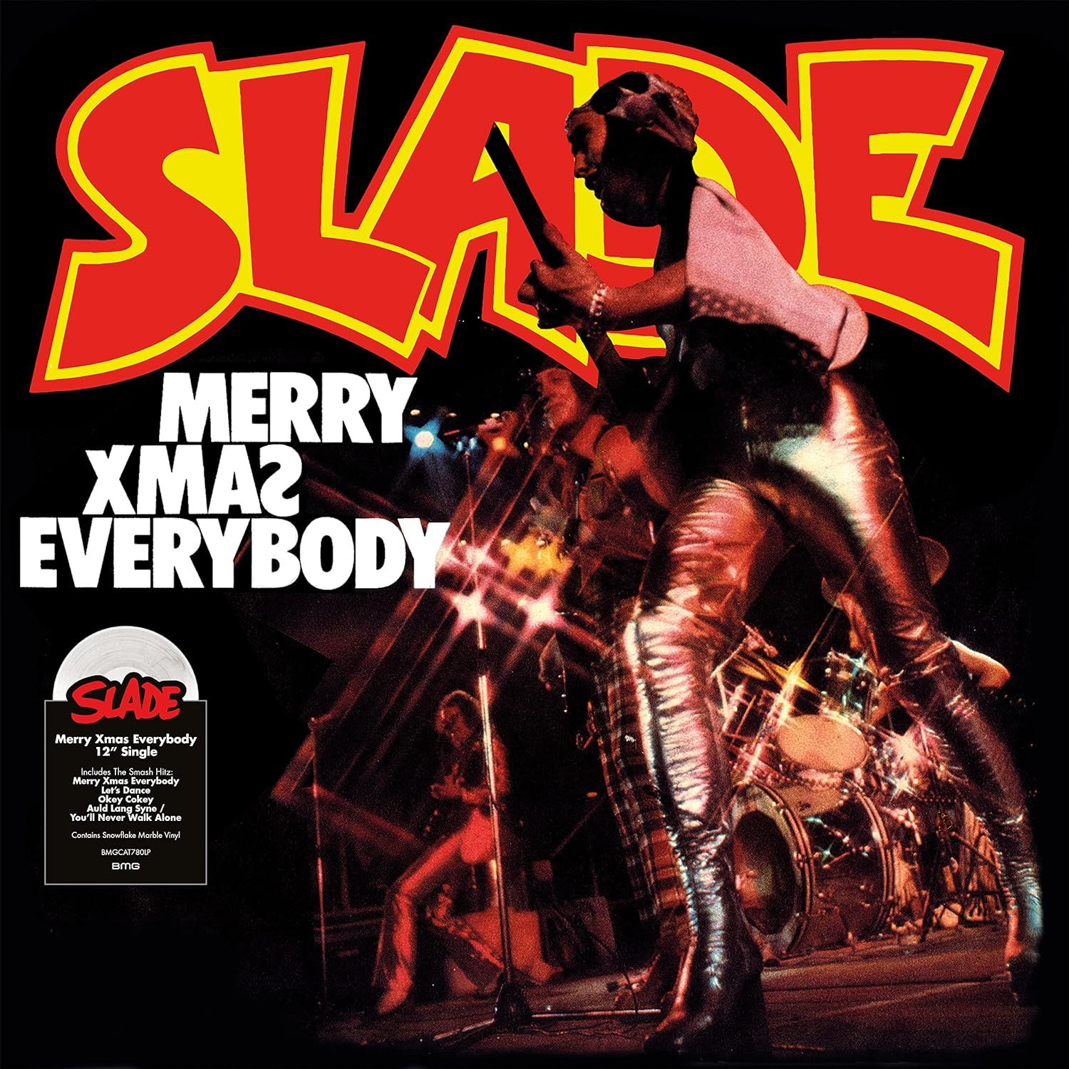 Merry Xmas Everybody (12" 45 Rpm Snowflake Marble Vinyl)
