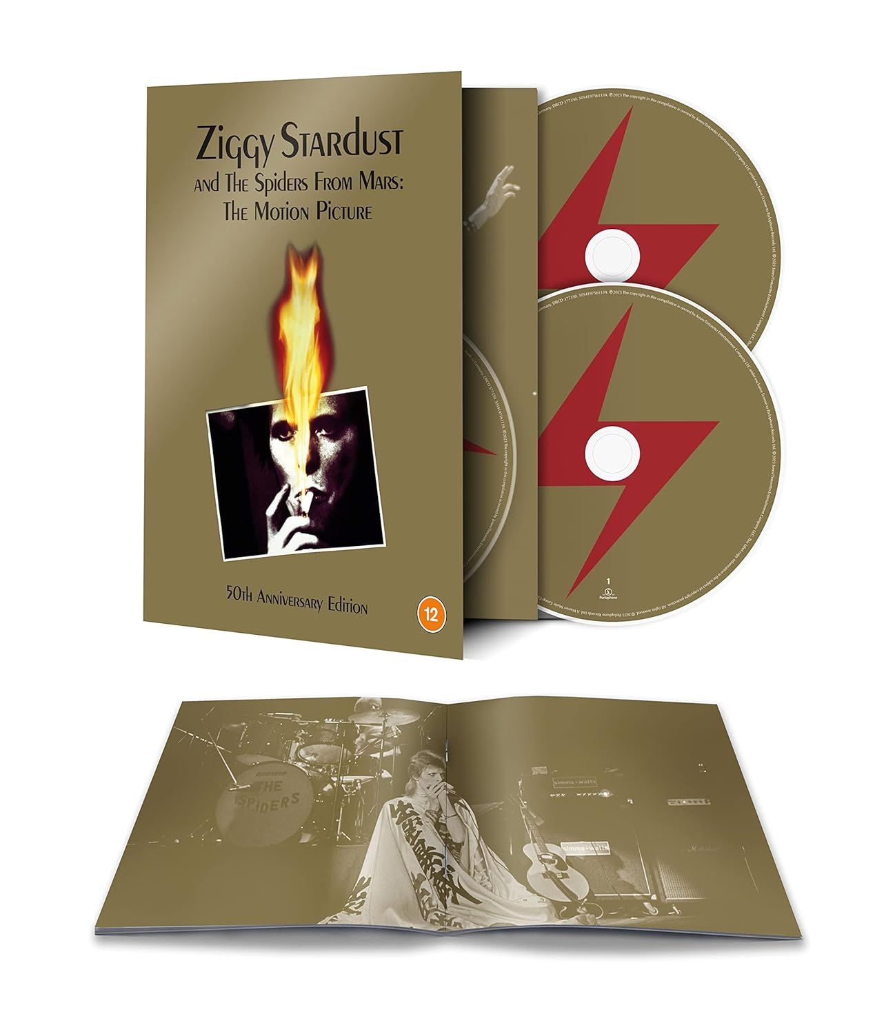 Ziggy Stardust And The Spiders From Mars: The Motion Picture (2CD+BD/50th Anniversary Edition)